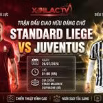 Banner nhận định Standard Liege vs Juventus 01h00 ngày 26/07/2026 trên Xoilac TV
